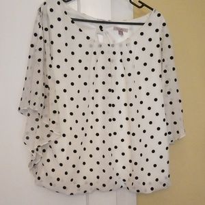 Polka dot shirt